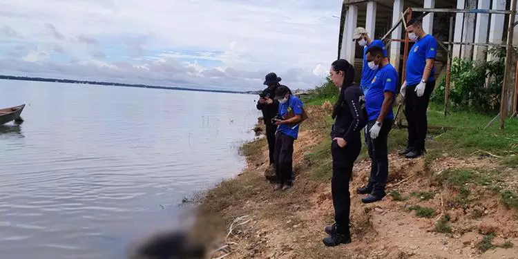 Homem é encontrado morto com marcas de execução às margens do rio Itacaiúnas, em Marabá. (Reprodução/ Correio de Carajás)