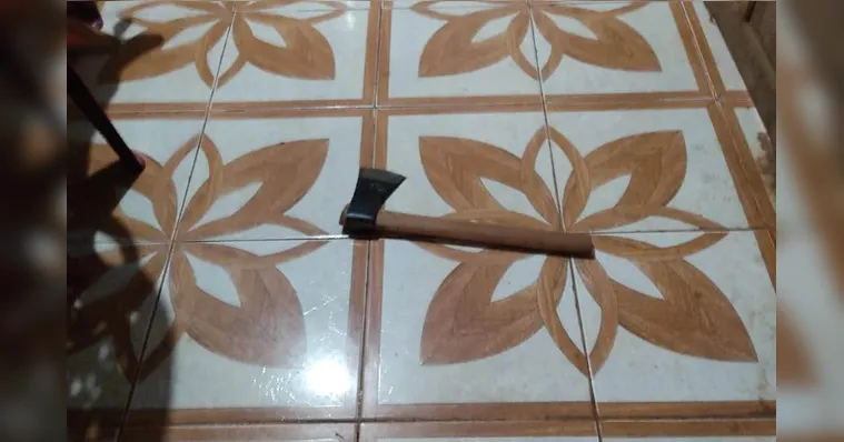 Machado usado na morte de idosa | Divulgação