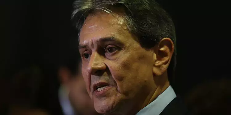 Ministro Alexandre de Moraes, relator do processo contra Roberto Jefferson, defende que o ex-deputado seja condenado a nove anos, um mês e cinco dias de prisão (Valter Campanato / ABR)