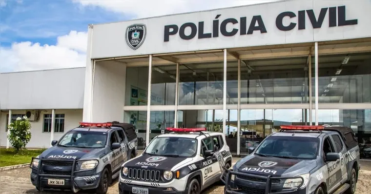 O suspeito foi preso após relato da vítima. | (PGE PB)