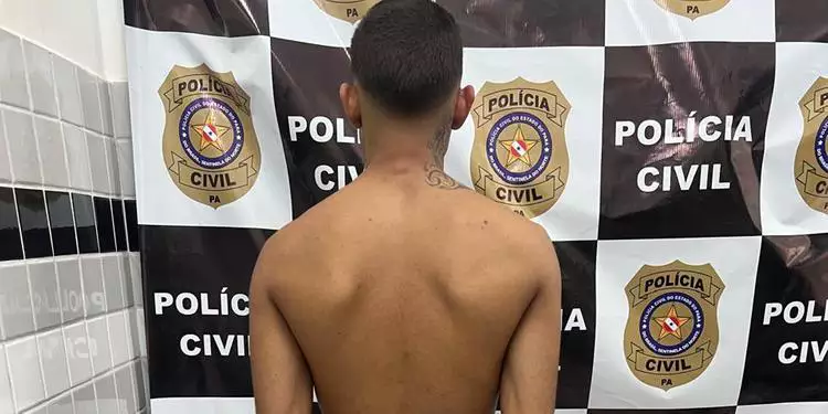 Caio Black: preso por tráfico de entorpecentes em Canaã dos Carajás (Foto: Divulgação)