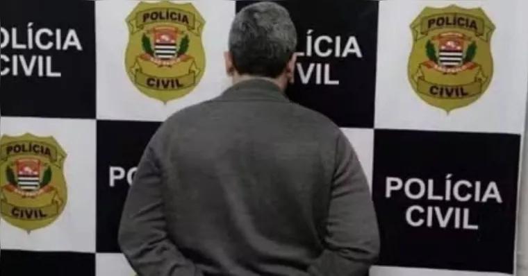 Professor Vanderson Galo, condenado por estuprar 18 alunas, é preso após três anos foragido | Divulgação/Polícia Civil