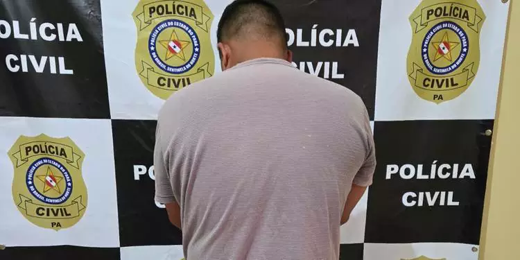 Prisão do suspeito (Foto: Reprodução | Redes sociais)