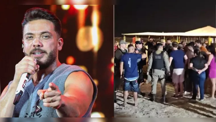 Um vídeo que circula nas redes sociais registra o momento em que um tiroteio ocorre durante a apresentação. | Reprodução