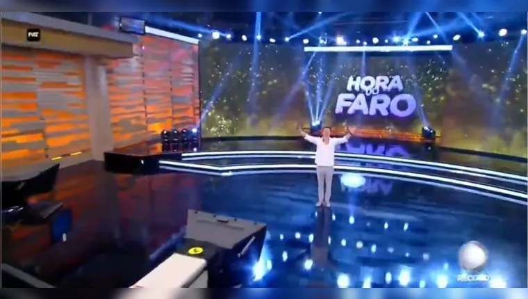 Rodrigo Faro se despediu do público em último programa que foi ao ar neste domingo (29) | Foto: Reprodução/Vídeo