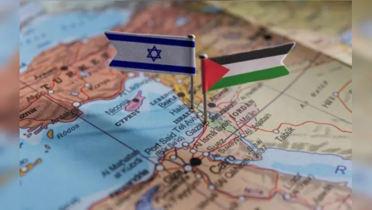 A Faixa de Gaza, um território marcado por conflitos entre Israel e o Hamas, enfrenta uma crise humanitária em meio às operações militares e deslocamento de civis. | Reprodução/Redes Sociais