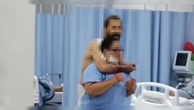 Identificado como Luiz Cláudio Dias, ele foi socorrido após ser baleado, mas não resistiu | (Reprodução)