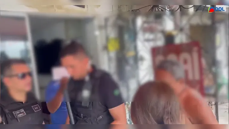 Um batedor de açaí do bairro da Condor foi preso após a SESMA identificar celulose no produto | (Reprodução)