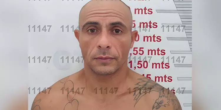 Manoel Wilson da Silva foi recapturado poucas horas depois de fugir no centro da cidade. (Divulgação)