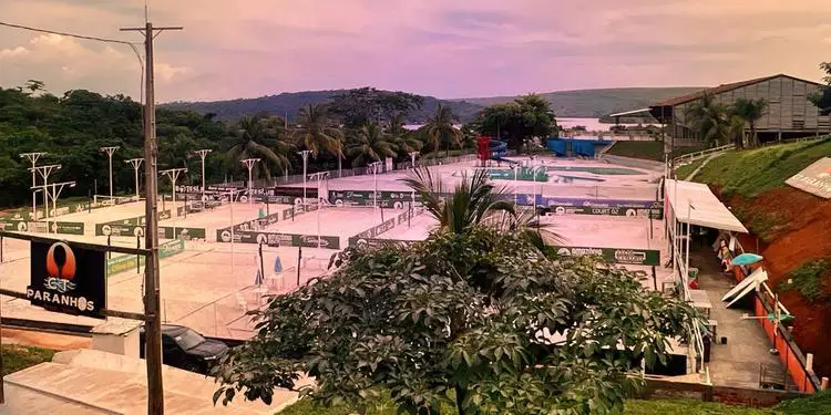 Torneio de beach tennis em Tucuruí (Divulgação)