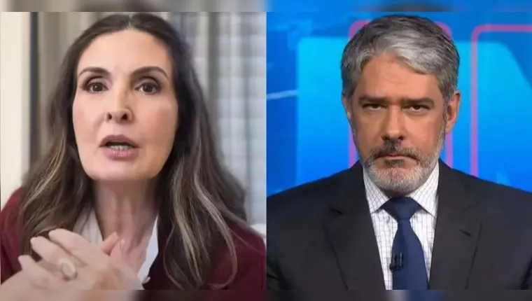 O ex-casal dividiu a bancada do 'JN' por mais de dez anos. | Foto: Reprodução/YouTube/Globo