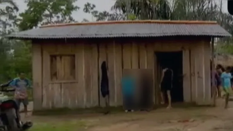 Casa onde teria acontecido a tragédia | Reprodução