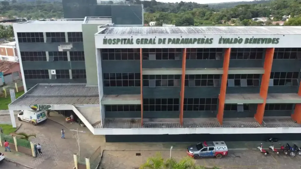 Hospital de Parauapebas: foto Vinicius Moraes