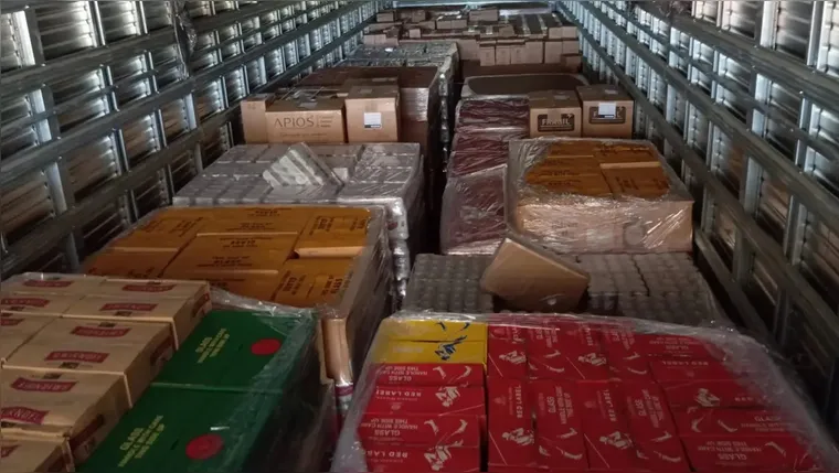 Mais de 10 mil bebidas apreendidas | ( Divulgação/Ag.Pará )